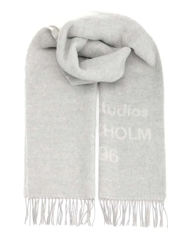 Acne Studios Schal - Grau Grau