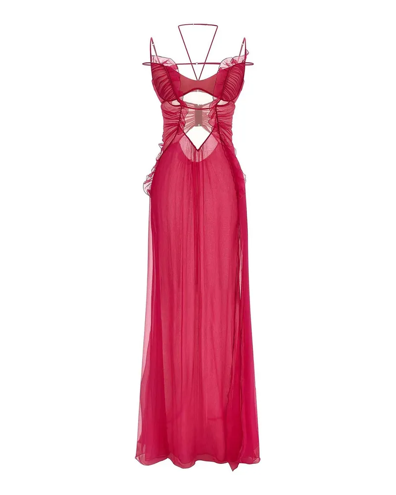 Nensi Dojaka Knielanges Kleid - Bunt Bunt