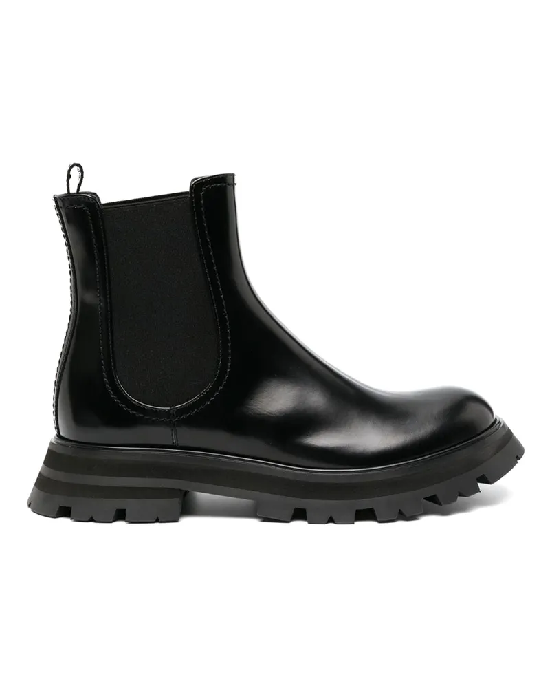Alexander McQueen Stiefeletten - Schwarz Schwarz