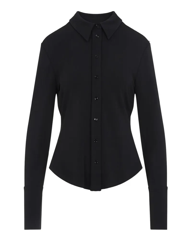 SPORTMAX Hemd - Schwarz Schwarz