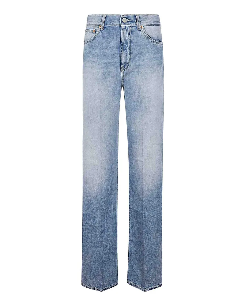 Dondup Straight Leg Jeans - Blau Blau
