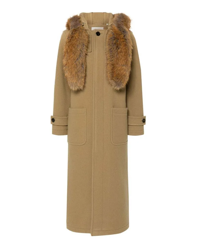 Burberry Rundhalspullover - Camel Camel