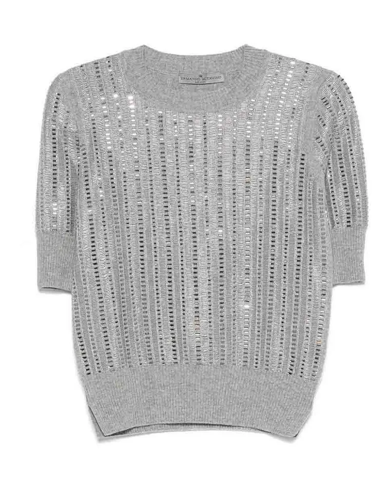 Ermanno Scervino Top - Grau Grau