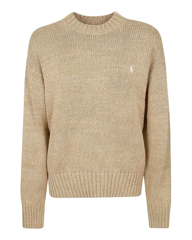 Ralph Lauren Rundhalspullover - Beige Beige