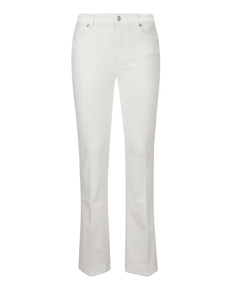 7 for all mankind Bootcut Jeans - Weiß Weiß