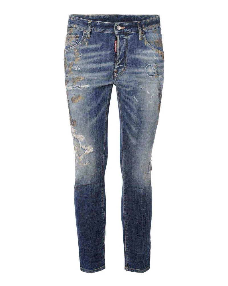 Dsquared2 Bootcut Jeans - Jeansblau Jeansblau