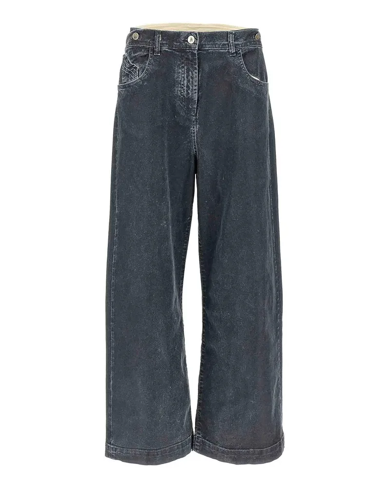 ATTICO Bootcut Jeans - Blau Blau