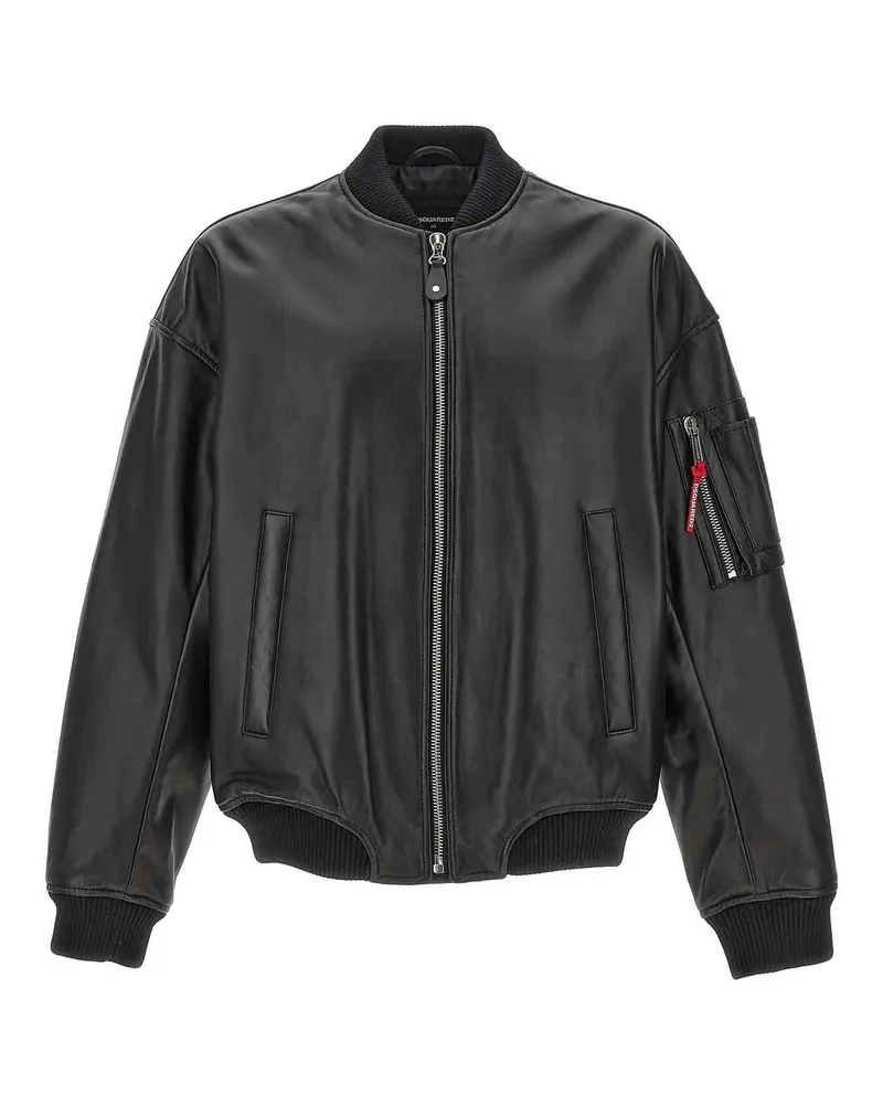 Dsquared2 Bomberjacke - Schwarz Schwarz