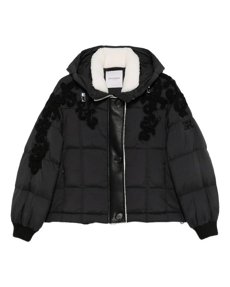 Ermanno Scervino Daunenjacke - Schwarz Schwarz