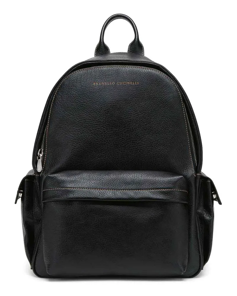 Brunello Cucinelli Rucksack - Schwarz 