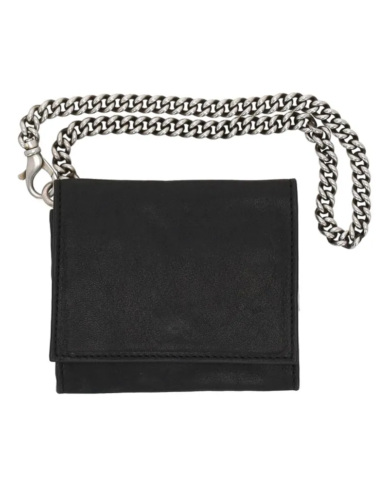 Ann Demeulemeester Portemonnaie - Schwarz Schwarz