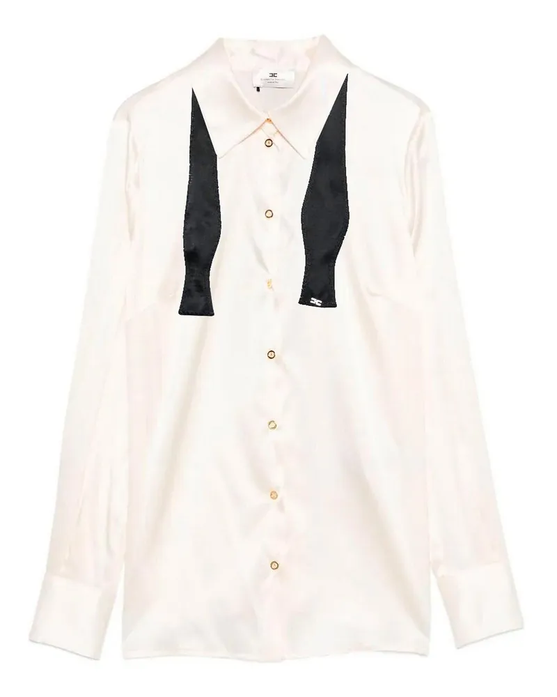 Elisabetta Franchi Hemd - Weiß Weiß