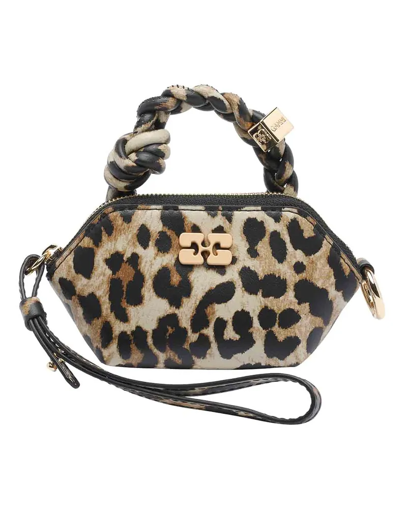 Ganni Shopper - Braun Animal