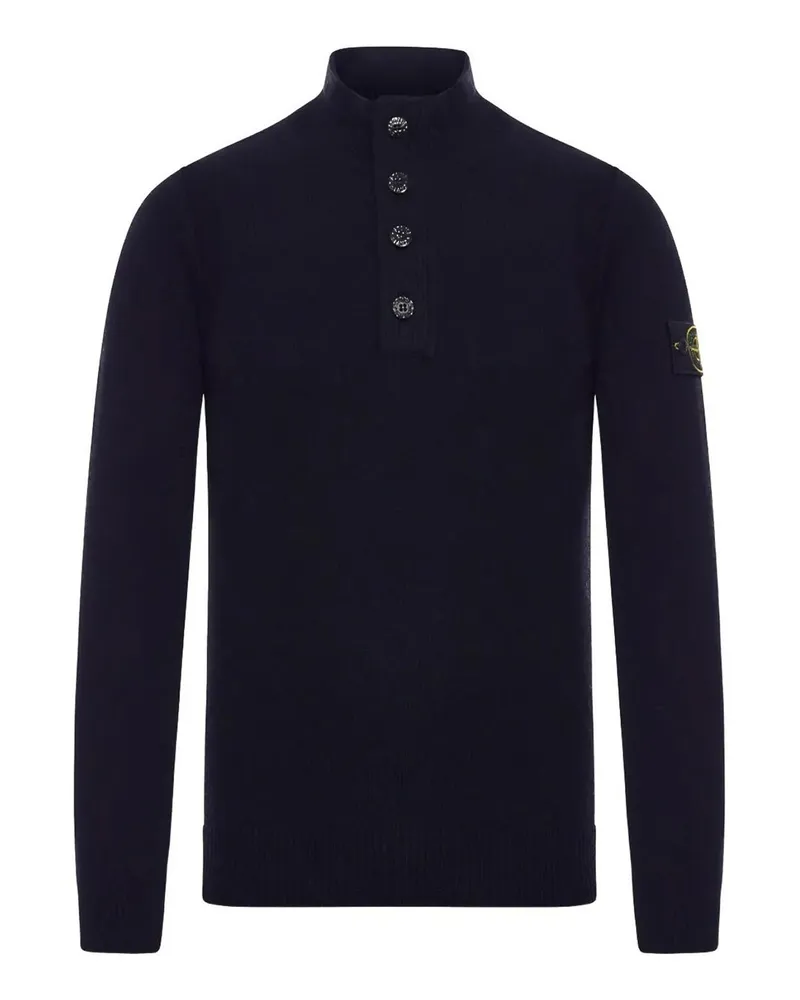 Stone Island Rollkragenpullover - Dunkelblau Dunkelblau