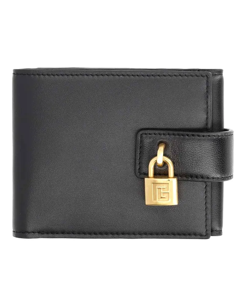 Balmain Portemonnaie - Schwarz Schwarz