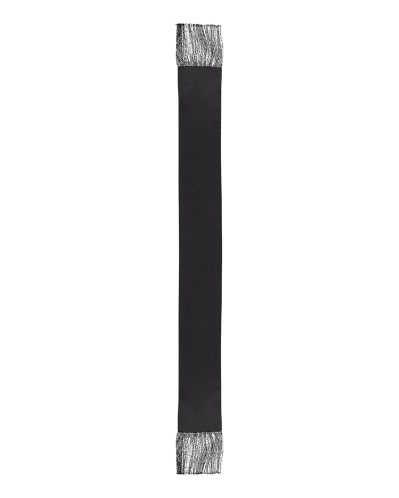 Alexander McQueen Schal - Schwarz Schwarz