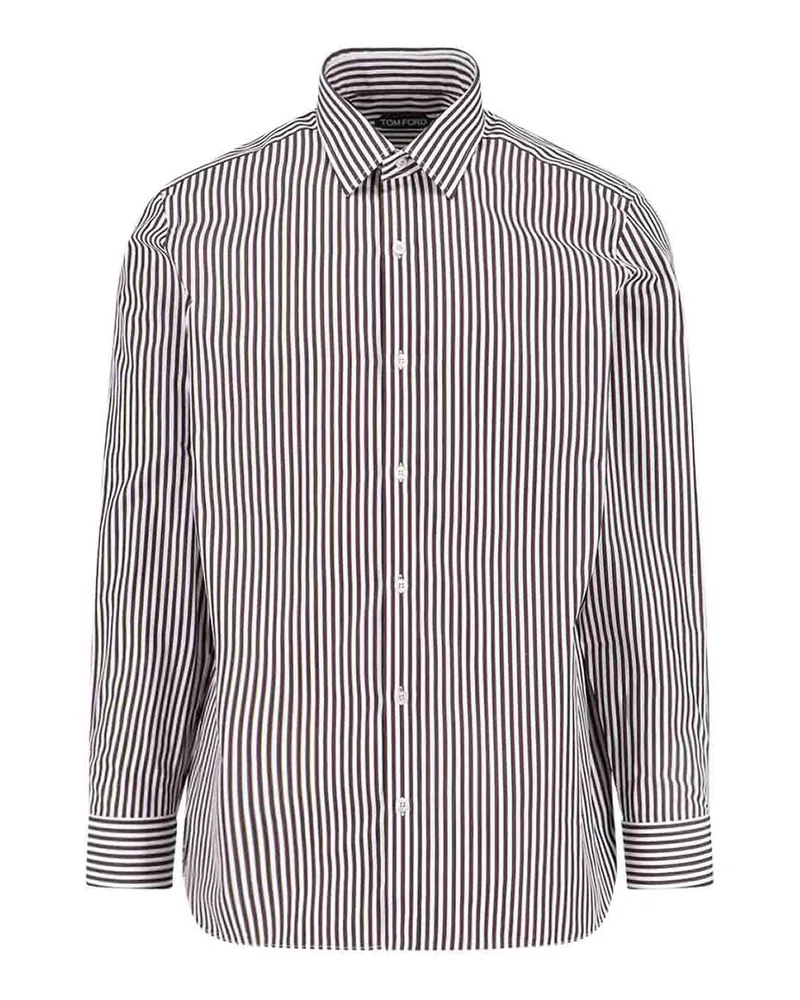 Tom Ford Hemd - Braun Braun