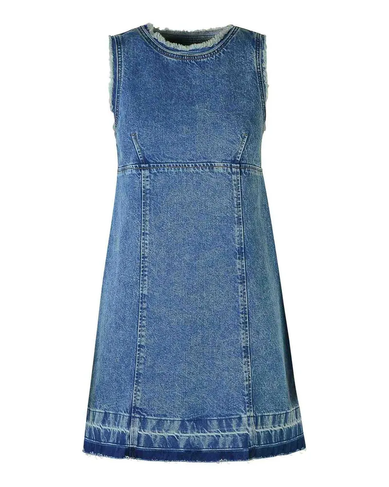 Moschino Knielanges Kleid - Blau Helles