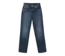 Straight Leg Jeans - Blau