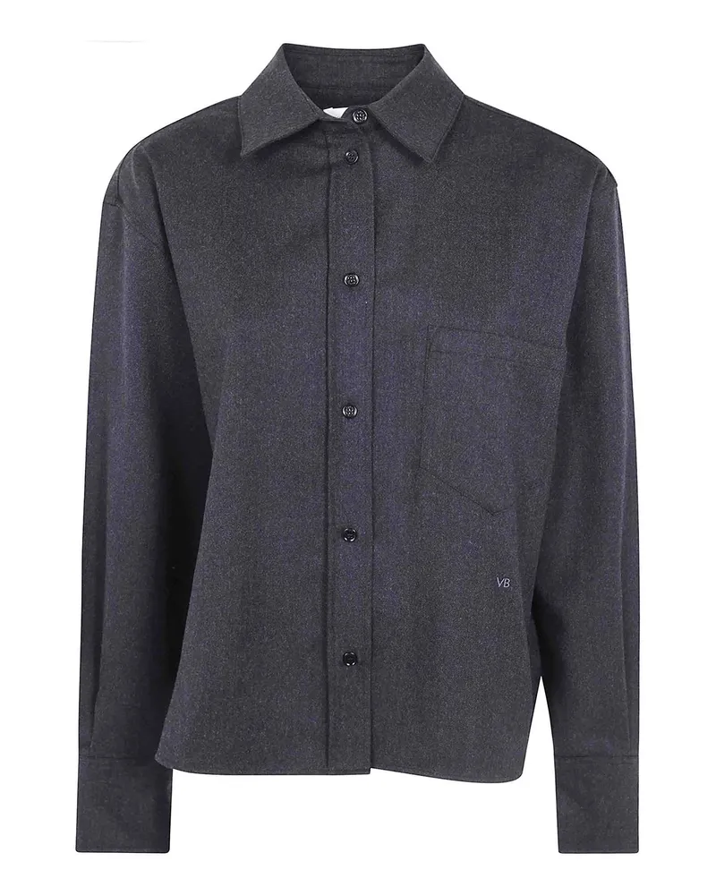 Victoria Beckham Hemd - Grau Grau