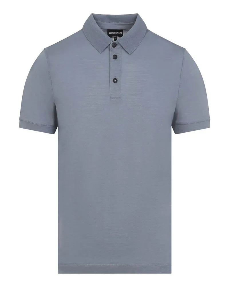 Giorgio Armani Poloshirt - Hellgrau Hellgrau
