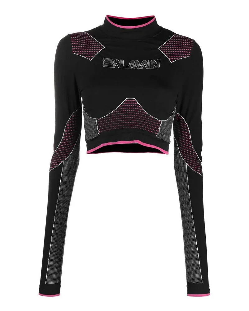 Balmain Top - Schwarz Schwarz