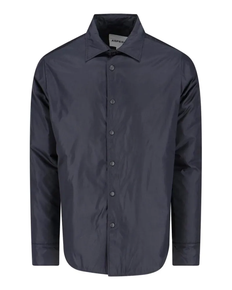 ASPESI Hemd - Schwarz Schwarz