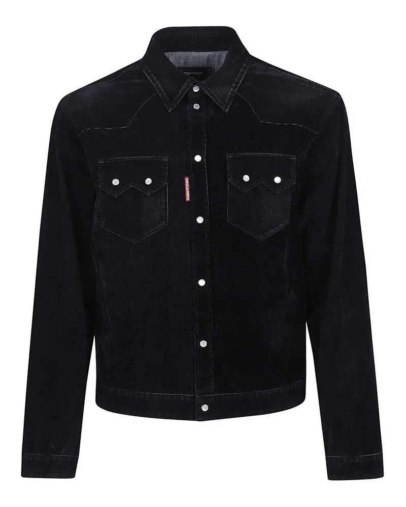 Dsquared2 Jeansjacke - Dunkelblau Dunkelblau
