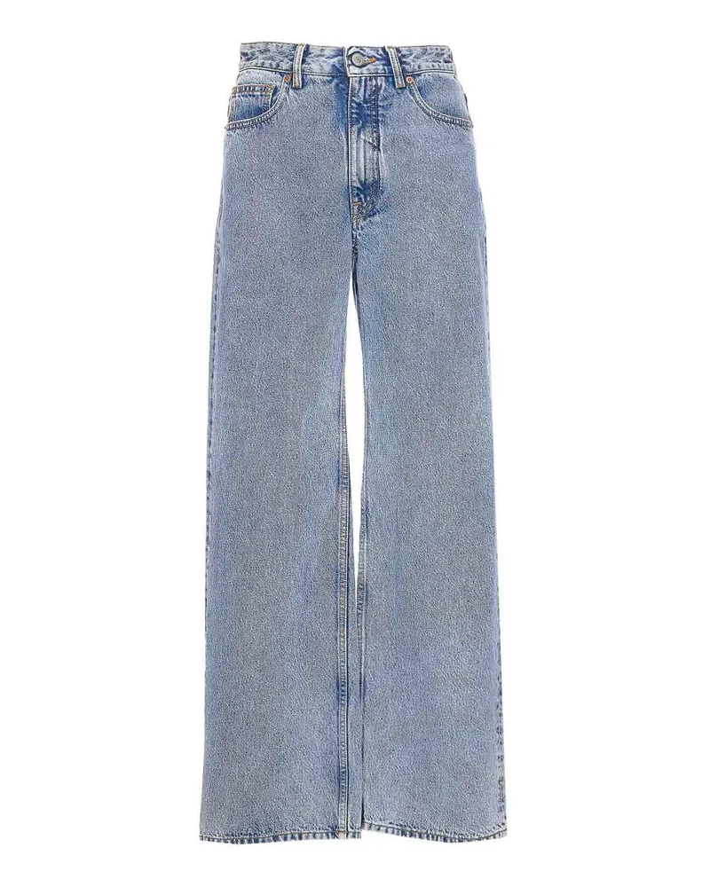 Maison Margiela Bootcut Jeans - Blau Blau