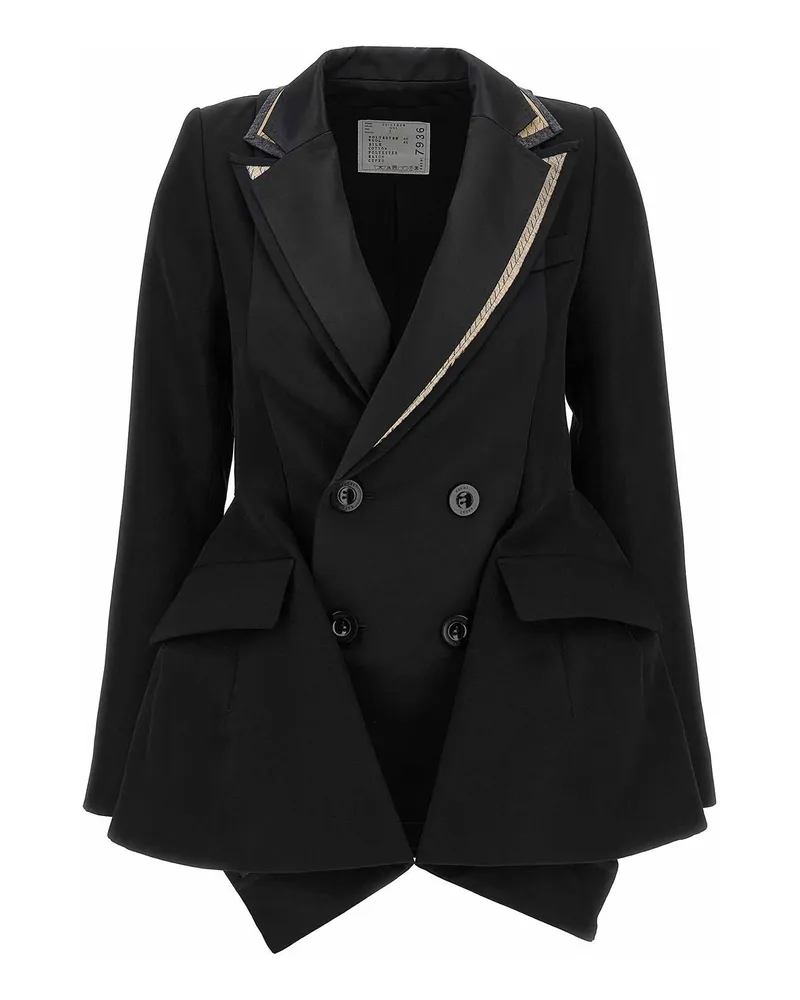 Sacai Blazer - Schwarz Schwarz