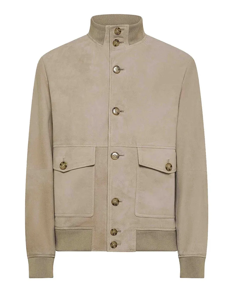 Seventy Knielanger Mantel - Beige Beige