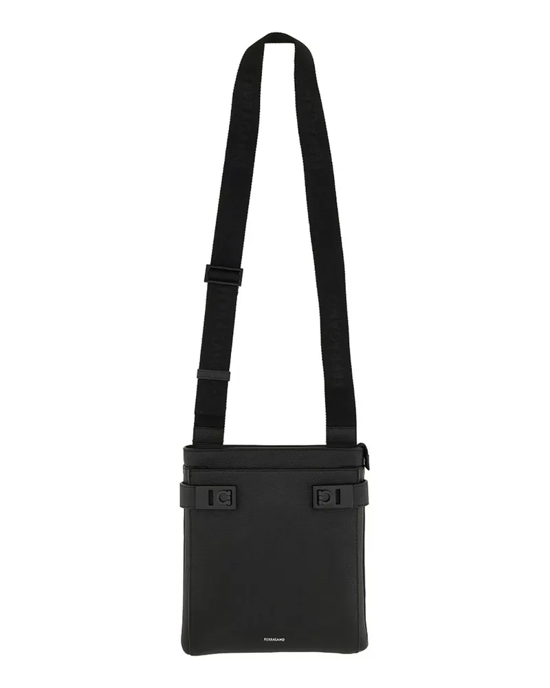Ferragamo Schultertasche - Schwarz Schwarz