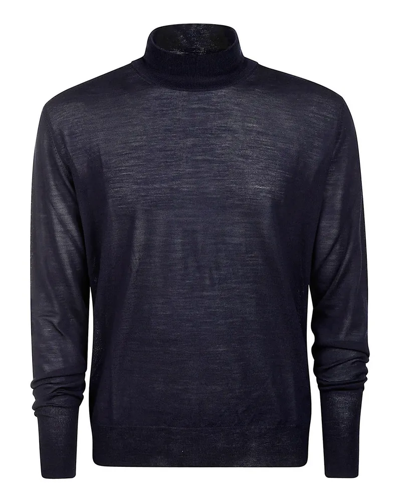 PT TORINO Rollkragenpullover - Blau Blau