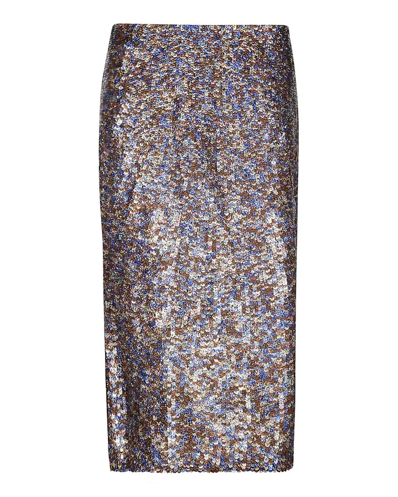 Dries van Noten Midirock - Blau Blau