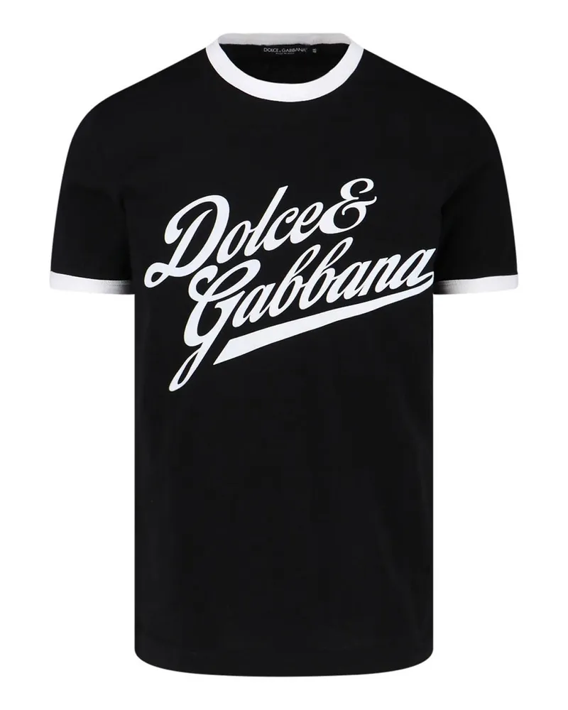 Dolce & Gabbana T-Shirt - Schwarz Schwarz