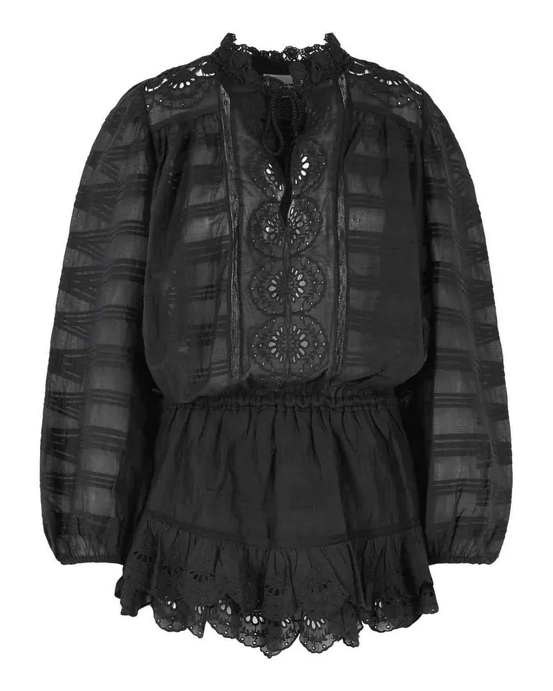 Isabel Marant Knielanges Kleid - Schwarz Schwarz