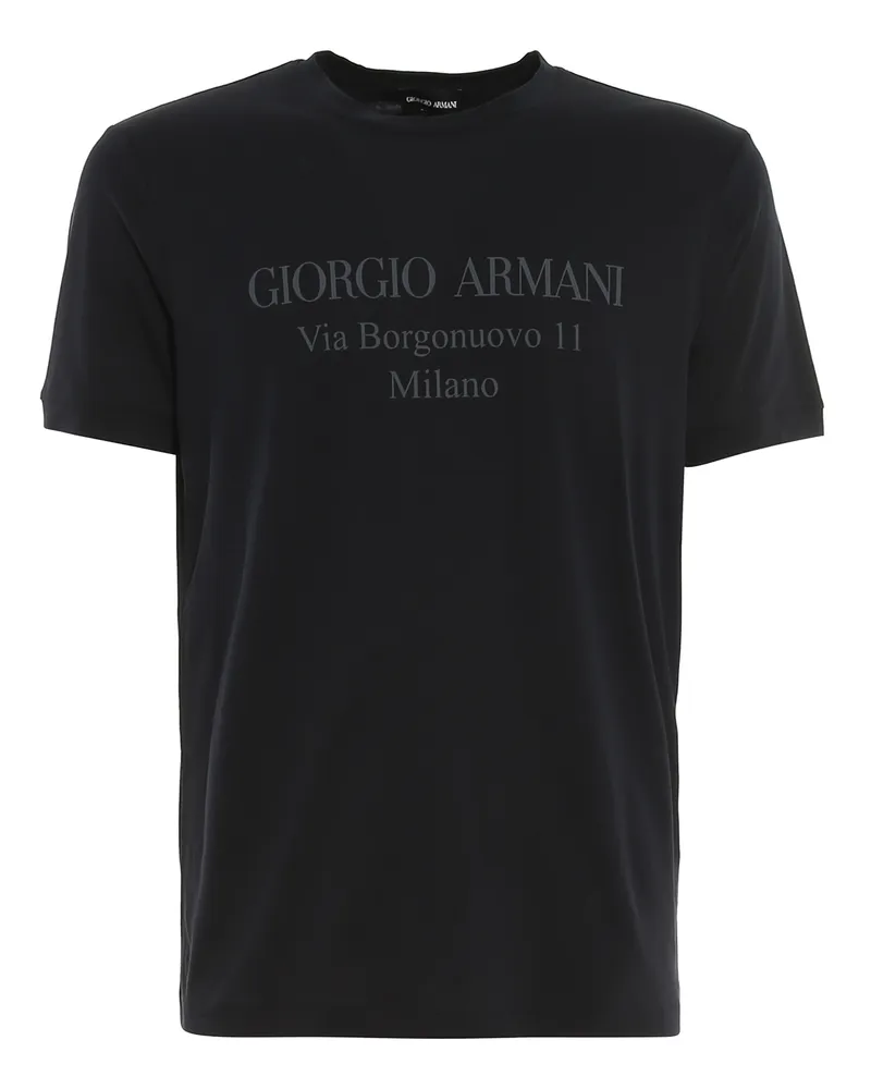 Giorgio Armani T-Shirt - Dunkelblau Dunkelblau