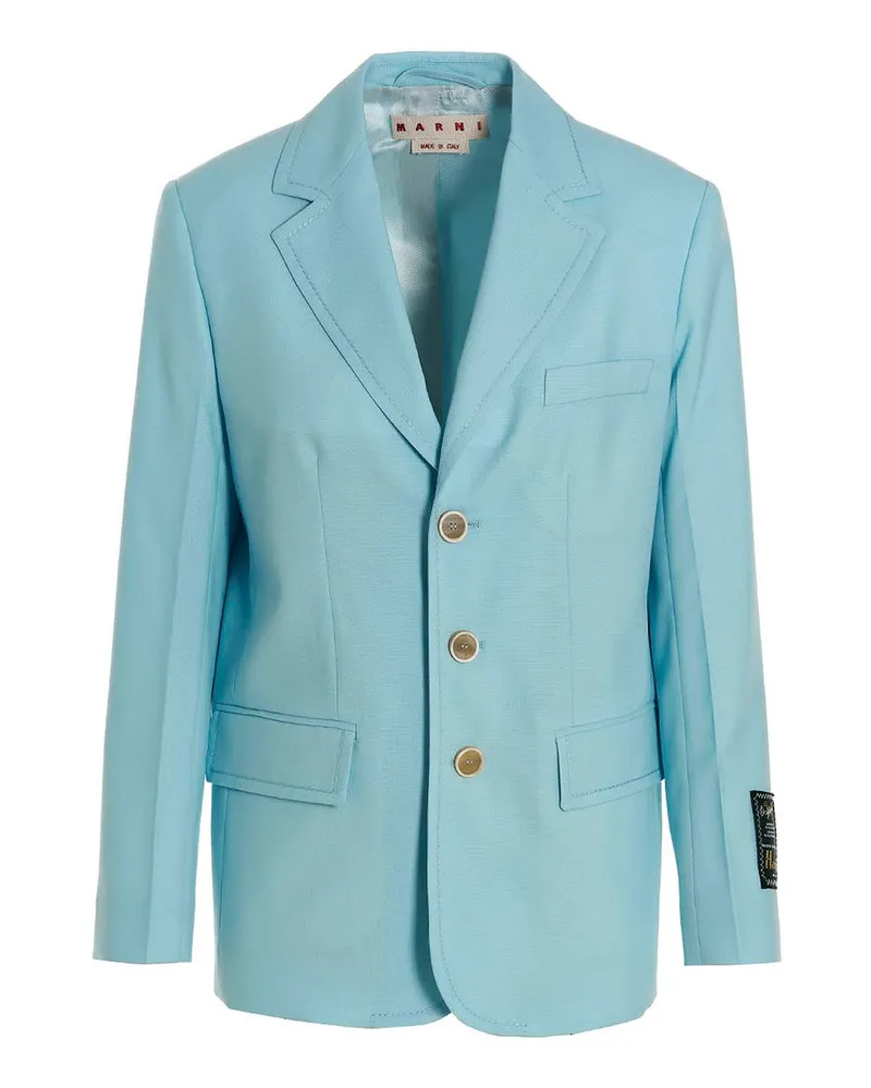 Marni Blazer - Hellblau Hellblau