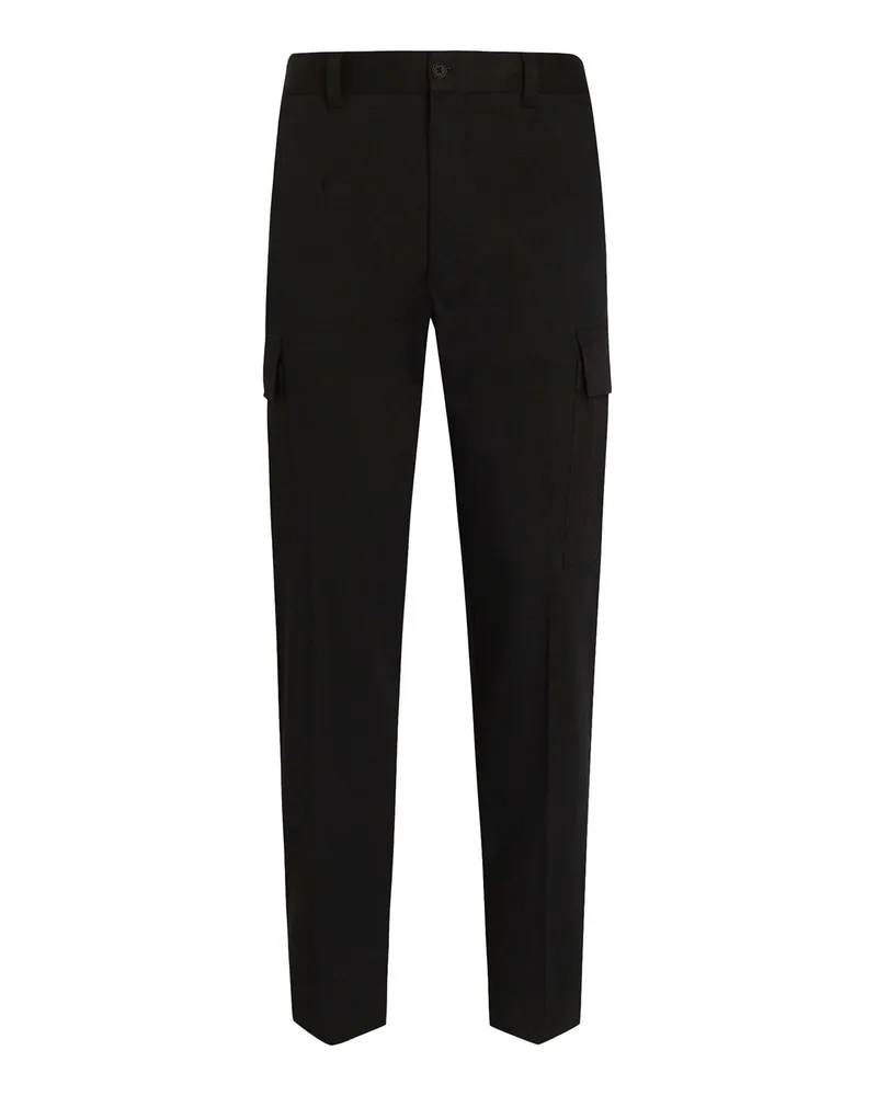 Dolce & Gabbana Casual Hose - Schwarz Schwarz