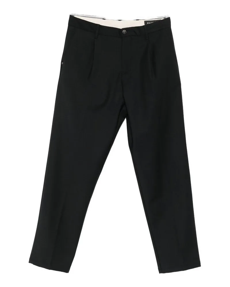 PLAN C Casual Hose - Schwarz Schwarz