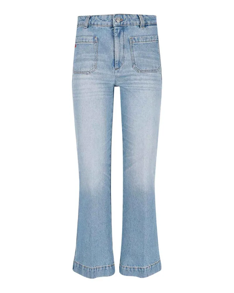 Victoria Beckham Bootcut Jeans - Blau Blau