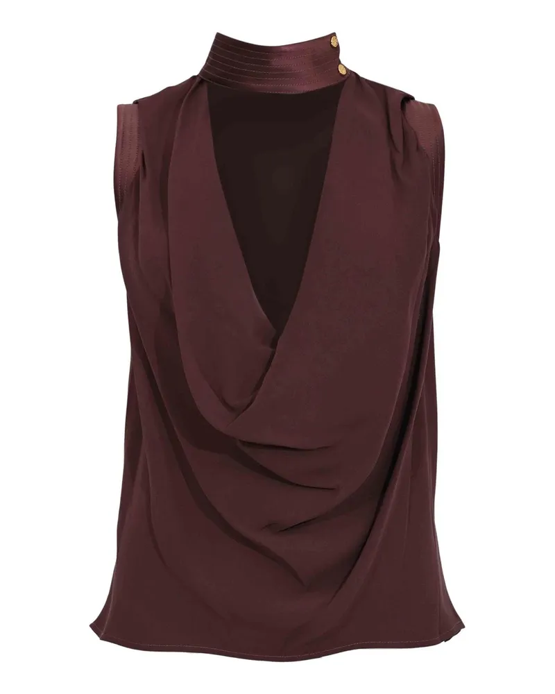 Elisabetta Franchi Top - Braun Braun