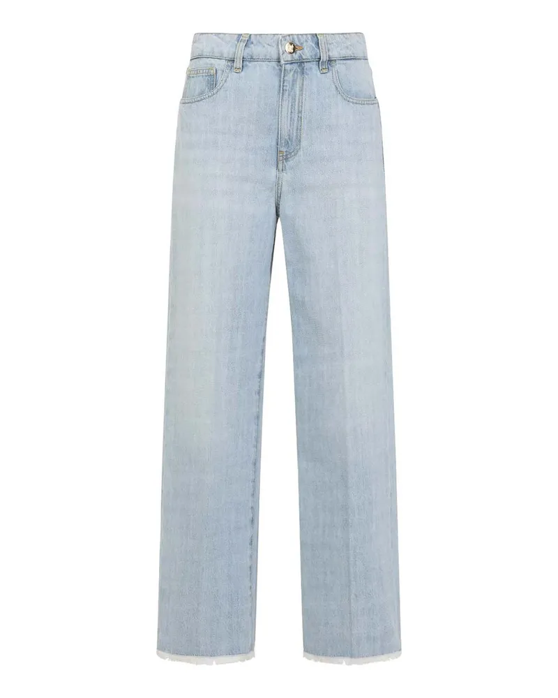 Giambattista Valli Straight Leg Jeans - Blau Blau