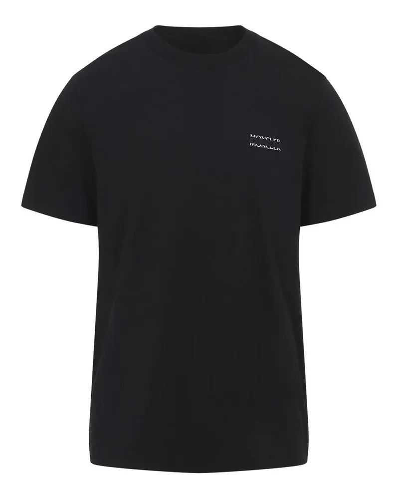 Moncler T-Shirt - Schwarz Schwarz