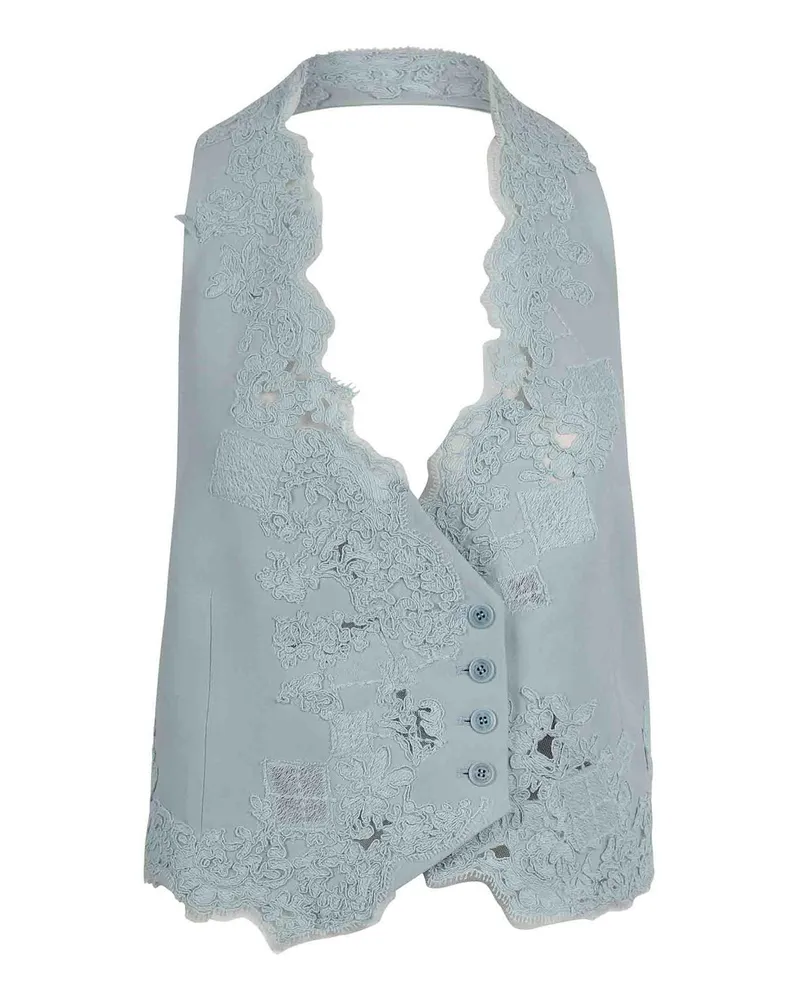 Ermanno Scervino Weste - Blau Blau