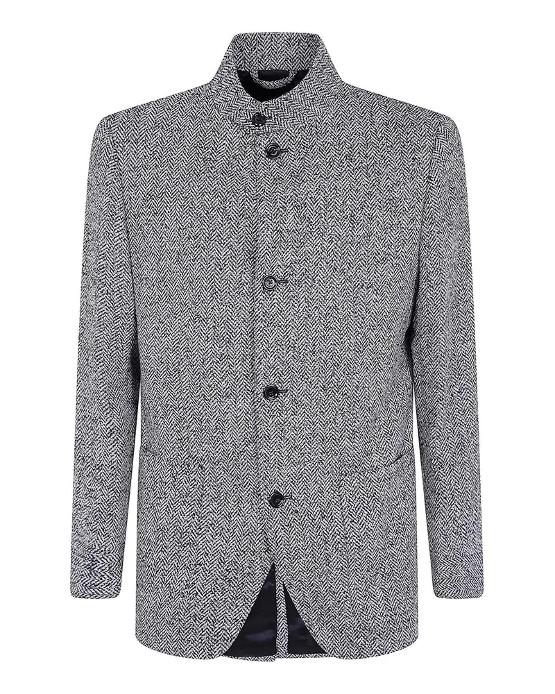 LARDINI Casualjacke - Schwarz Schwarz