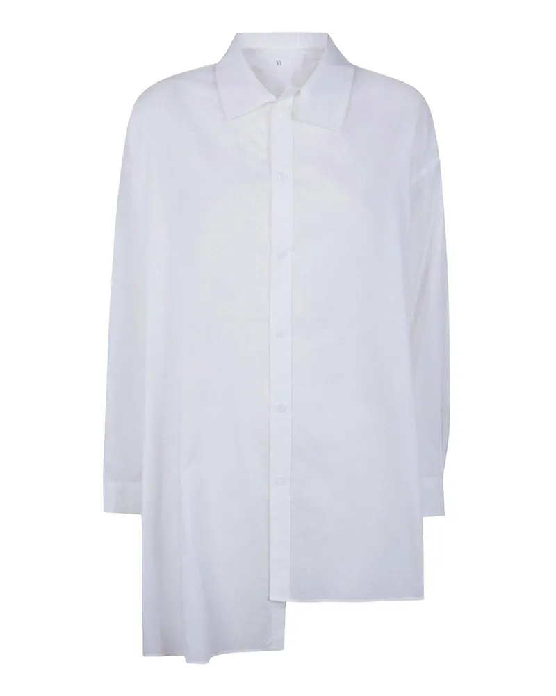 Yohji Yamamoto Bluse - Weiß Weiß