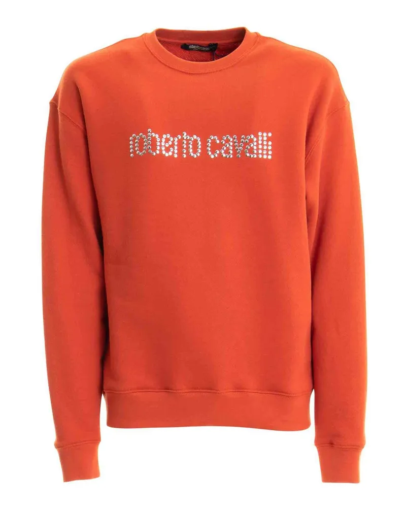 Roberto Cavalli Rundhalspullover - Orange Orange
