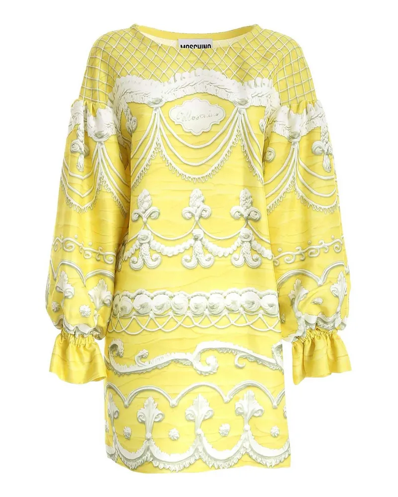 Moschino Kurzes Kleid - Gelb Gelb
