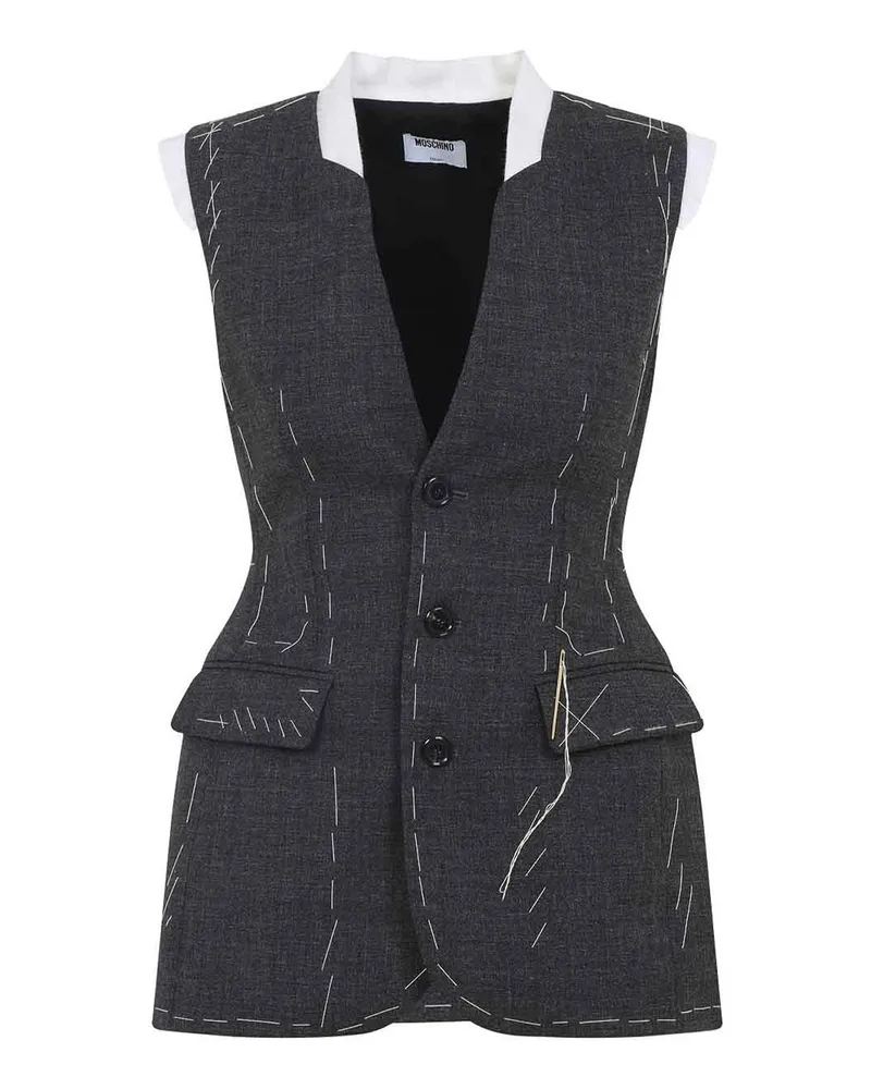 Moschino Weste - Bunt Bunt